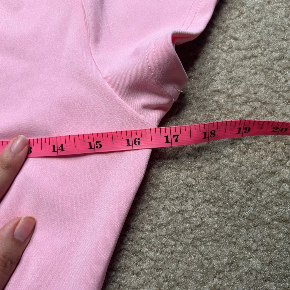 VAI21 Pink Active Crop Top Medium - Picture 5 of 7